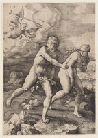 KG 01736
<br/>
Verdrijving uit het Paradijs
<br/>
<em>Leyden, Lucas van (1494-1533)</em>